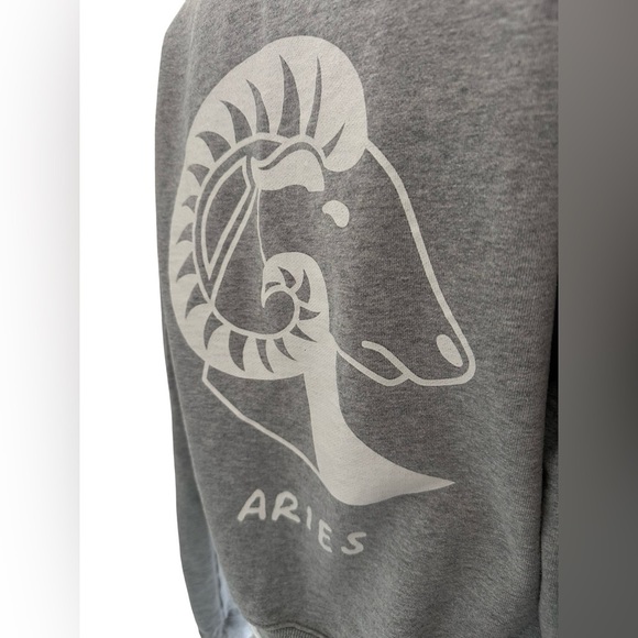 Good American Heather Gray Sweatshirt - Picture 7 of 9